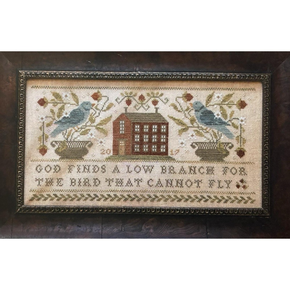Faith of The Heart With Thy Needle Thread Cross Stitch Chart By Brenda Gervais